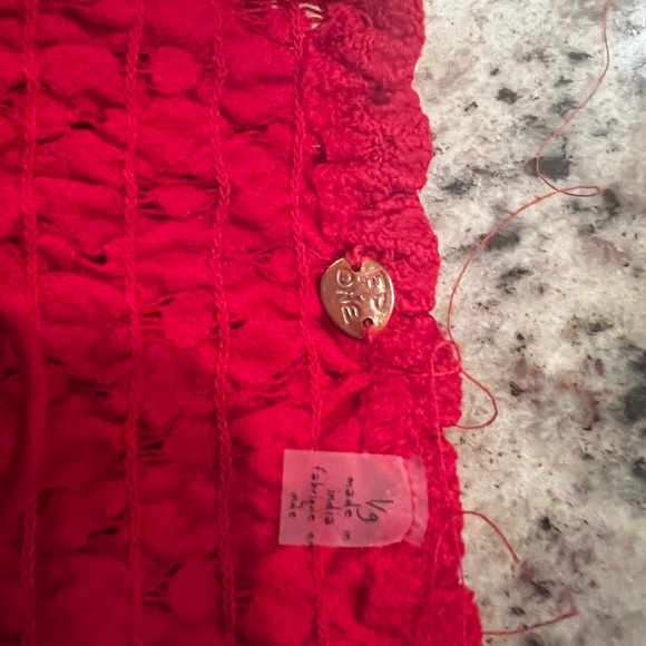 Adella Free People maxi-bright red - Picture 8 of 8